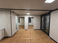 Maison préfabriquée extensible de 40 pieds avec salle de bain indépendante pour camping rural, séjour en milieu naturel et hébergement de vacances