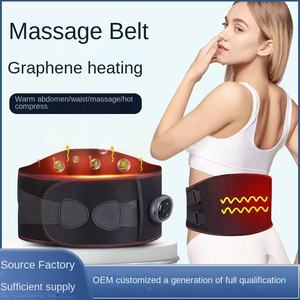 נטענת חימום חשמל מותניים חגורת moxibice טיפול בטן חם דחיסה בטן חם כאב מכשיר עיסוי - Product Image 2