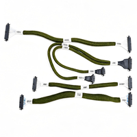 Ensemble de câbles de connexion M80 avec verrouillage par vis et longueur de câble personnalisée, structure de connexion en deux parties