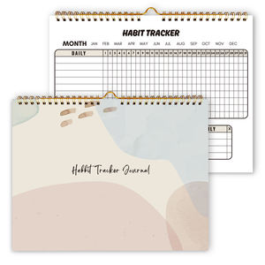 2025 personalizado A5 impreso hábito rastreador diario planificador diario y <span class=keywords><strong>Agenda</strong></span> semanal para estudiantes profesores de negocios cuaderno libro de trabajo - Product Image 5