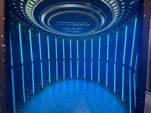 خلفية LED مخصصة لتصوير الفيديو بزاوية 360 درجة، محيطة بالكامل بإضاءة RGB لكشك التصوير، مع حامل قابل للتعديل - Product Image 3