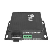 Convertidor Óptico de Fibra a Serial Multimodo RS232 de 500 Metros SC ST FC