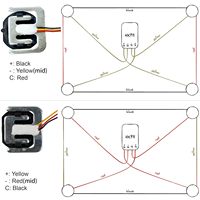 Wishiot 4 unidades Célula de carga de 50 kg, Sensor de pesaje, Medidor de deformación de puente medio micro delgado y plano, Precisión de 0.06g, 5V, Módulo AD con amplificador HX711