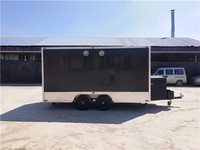FS-400 chariot de nourriture mobile de Crème Glacée Mobile Chariots Remorque Remorquable Alimentaire Remorque À Vendre