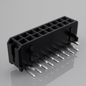 Connecteur de carte à carte à angle <span class=keywords><strong>droit</strong></span> HC-MX3.0-2x6AW, pas de 3,0 mm, pour appareils électroménagers, MOLEX 430451200 - Product Image 1