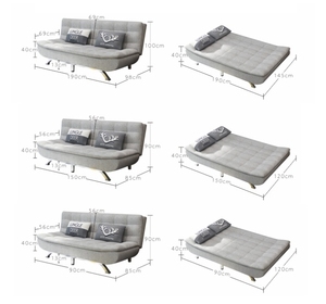 Canapé-<span class=keywords><strong>lit</strong></span> pliant en tissu moderne, <span class=keywords><strong>futon</strong></span>, pour salon, haute qualité, produit d'usine, vente en gros - Product Image 6