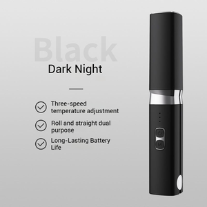 Plancha de Pelo de Cerámica Recargable Personalizable con Temperatura Ajustable para Uso en Interiores y Exteriores, Calentamiento Rápido Eléctrico - Product Image 6