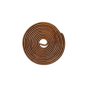 Incienso de Sándalo Darshan en Espirales, Aromático para Todas las Estaciones, Ecológico, de Larga Duración, Hecho en India - Product Image 1