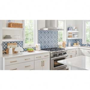 Armoires de cuisine personnalisées de style shaker blanc de luxe, conceptions gratuites, armoires de cuisine modernes personnalisées - Product Image 3