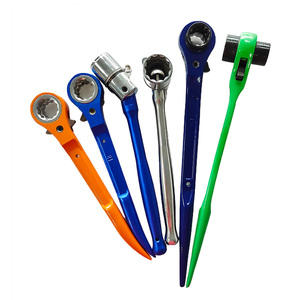 QUEEN Source Factory Best Socket Scaffold Ratchet Wrench <strong>Podger</strong> Ratchet <strong>Spanner</strong> 21mm Carbon Steel 350 NM Max Torque for Sale - Product Image 1