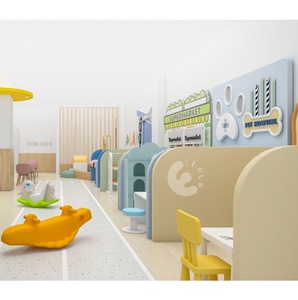 Eibele Promotion : Mini-<span class=keywords><strong>ville</strong></span> de jeu d'imitation pour enfants, équipement commercial de parc d'attractions intérieur pour enfants - Product Image 1