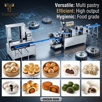 Vollautomatische Industrielle Produktionslinie für Mondkuchen, Fleischpasteten und Dampfgarer, Arbeitssparende Kontinuierliche Bäckereiausrüstung
