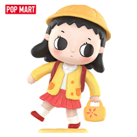 100% Asli POP MART Nyota X Chibi Maruko Chan Seri Figur Blind Box untuk Usia 14+
