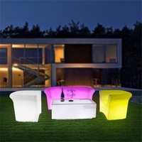 2021 LED Illuminé Style Moderne Night Club Table Meubles De Bar À La Mode pour La Maison Hôtel Centre Commercial Utilisation Extérieure Vente Chaude