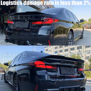 Alerón Trasero de Fibra de Carbono Estilo Pro G30, Apto para BMW G38 Serie 5 M5 525 530 540, Alerón Trasero, Diseño de Automóvil - Product Image 2