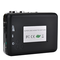 Dispositif de capture de cassette USB, mini lecteur Walkman Ezcap218-2, convertisseur audio de cassette en MP3, CD, archivage numérique pour PC