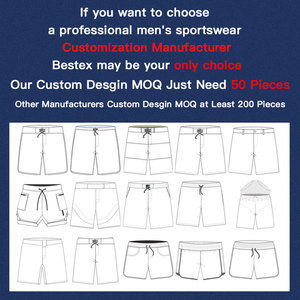 Pantalones Cortos de <span class=keywords><strong>Surf</strong></span> Bestex Personalizados para Hombre, Estilo Bañador de 20 Pulgadas, Secado Rápido, Elásticos, en Oferta - Product Image 5