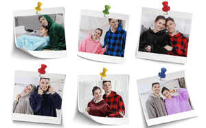 Couverture Polaire à Capuche Sherpa Douillette Portable et Lavable <span class=keywords><strong>en</strong></span> Machine pour Adulte, Sweat-shirt Surdimensionné d'Hiver 100 % Polyester Anti-Boulochage - Product Image 5