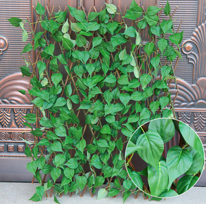 Cerca de bambú artificial al aire libre <span class=keywords><strong>valla</strong></span> verde artificial de los paneles de la cerca - Product Image 2