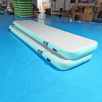 Tapis de gymnastique gonflable bon marché, 3m, 4m, 5m, 6m, 8m, 10m, 12m, 15m
