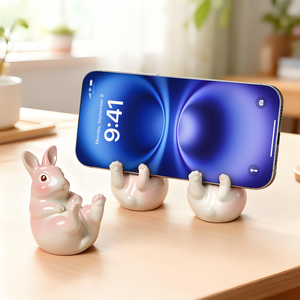 <span class=keywords><strong>Molde</strong></span> para Soporte de Celular con Diseño de Conejo de <span class=keywords><strong>Pascua</strong></span> DM1307, <span class=keywords><strong>Molde</strong></span> de Silicona para Manualidades con Resina, Soporte para Teléfono con Diseño de Anime para Decoración de Escritorio - Product Image 5