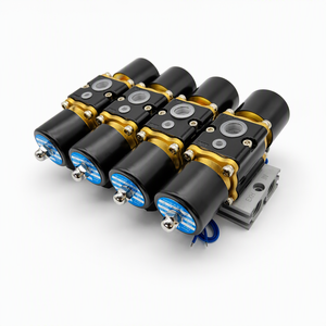 ชุดอุปกรณ์ประกอบแบบดั้งเดิมและแบบใหม่ 1/2npt พร้อมระบบควบคุมถุงลมแบบรวดเร็ว ช่วยเพิ่มความสะดวกสบายในการขับขี่ ลดระดับและยกสูงรถบรรทุก 2w1 - Product Image 6