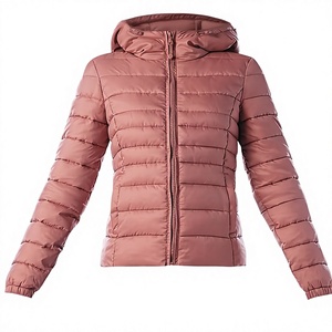 Women's Lightweight <b>Packable</b> Puffer <b>Jacket</b> Hooded Winter Quilted <b>Jacket</b> Custom Women's Hooded Puffer <b>Jacket</b> Water Resistant Coat - Product Image 1