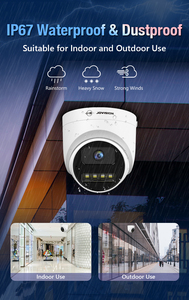 JVS-N437-PCL Cámara de Red CCTV PoE de 4.0MP 2.5K con Estadísticas de Flujo de Pasajeros y Detección de Intrusiones, Impermeable IP67 - Product Image 6