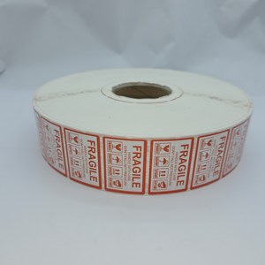 Cinta de embalaje frágil con logotipo personalizado para paquete - Product Image 6