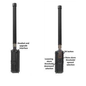 เครื่องตรวจจับโดรนแบบพกพา <span class=keywords><strong>Dewin</strong></span> DW-DT-03 30M-6Ghz กันน้ำ ระบบตรวจจับ FPV UAV สำหรับความปลอดภัย พร้อมรีโมทคอนโทรล หน้าจอ 1.5 นิ้ว ระยะตรวจจับ 1 กม. - Product Image 2