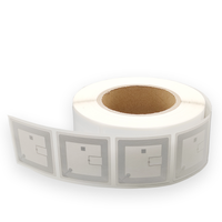 Hochwertige RFID-Tags 13,56 MHz HF ISO15693 RFID-Etiketten 50*50mm Größe für Bibliotheken