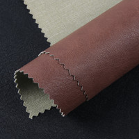 Tissu en cuir polyuréthane de haute qualité, cuir Rexine personnalisé, vente directe, dernier cuir artificiel souple de 0,7 mm, fabricant de cuir PU