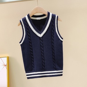 Chalecos de Punto para Niños, Chalecos Tipo Suéter Unisex, Uniformes de Jardín de Infancia, Uniformes Escolares Cálidos para Estudiantes - Product Image 2