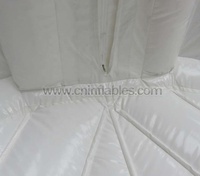 Globe de neige gonflable pour saisons, maison de saut, gonflable