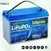 Batería de Manejo de Materiales de Grado A con Celdas LFP de 12V 150AH, Alta Potencia y Rendimiento para Vehículos Industriales, Certificaciones CE, MSDS, IP67 y RoHS