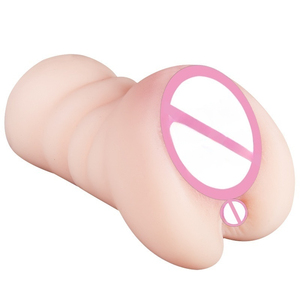 Copa de Masturbación Masculina de Doble Canal, Material TPE de Alta Elasticidad, Fuerte Sujeción, para Uso en el Hogar y el Baño - Product Image 5