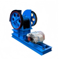 Mini concasseur à mâchoires Rhine PE200x300, échelle de laboratoire, 2-6t/h, moteur AC 11kw, garantie 1 an, utilisation facile pour minerai, calcaire, brique