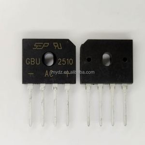 GBU2510 25A1000V เครื่องปรุงอาหารแบบเหนี่ยวนำ ฟลาตบริดจ์เรกติไฟเออร์ บริดจ์สแต็ค ZIP-4 - Product Image 2