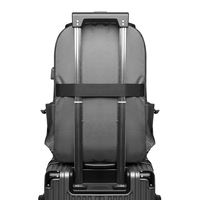 Sac à dos étudiant en nylon imperméable avec logo personnalisé, grande capacité, fermeture éclair, pour ordinateur portable, voyage en plein air