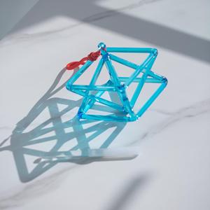 Pirámide Merkaba de Cristal de Cuarzo de Alta Pureza para Yoga, Meditación, Instrumento de Sanación por Sonido - Product Image 2