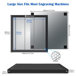 <span class=keywords><strong>SCULPFUN</strong></span> <span class=keywords><strong>S9</strong></span> 90W Lazer Marker CNC DIY Logo Máquina de grabado láser de diodo de madera - Product Image 5