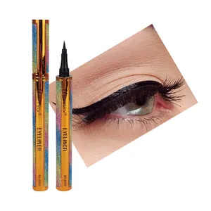 Sıvı Eyeliner makyaj sıvı Eyeliner kalem uzun siyah Eyeliner kalem giyen