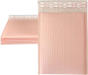 Sobre de Burbujas de Polipropileno Impermeable Color Albaricoque, Autosellable, Ligero, Acolchado, Resistente a Impactos, Reciclable, 140g, para Envío - Product Image 5