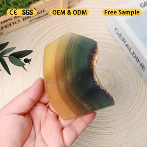 Vente en gros de tours de cristal naturel, tours de fluorite jaune et verte - Product Image 4