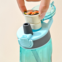 Nouvel ensemble de tasses écologiques avec technologie anti-odeur et options de parfum, bouteille pour le bureau, la salle de sport, l'école, les voyages, le chant, la danse, le saut