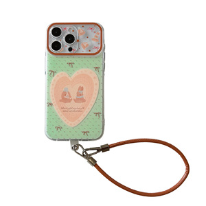<span class=keywords><strong>Coque</strong></span> de téléphone portable antichoc en TPU vert menthe <span class=keywords><strong>avec</strong></span> motif cœur de lapin et nœud à pois pour 17 <span class=keywords><strong>Pro</strong></span> <span class=keywords><strong>Max</strong></span> - Product Image 5