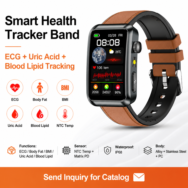 Smart Watch with HD Touchscreen & Heart Rate Blood Oxygen Monitor, Bluetooth Calling Fitness Tracker for IOS Android