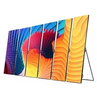 Pantalla LED Personalizable para Publicidad en Interiores con Diseño Delgado y Alto Brillo