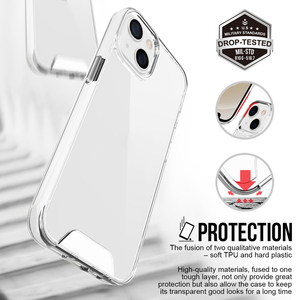 <span class=keywords><strong>Coque</strong></span> arrière rigide <span class=keywords><strong>transparente</strong></span> ultra-fine en TPU pour Apple <span class=keywords><strong>iPhone</strong></span> 13 Pro Max 14 15 16 Plus <span class=keywords><strong>2022</strong></span> <span class=keywords><strong>SE</strong></span> - Product Image 2
