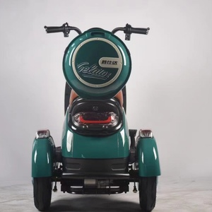 Tricycle électrique à trois roues 500W en gros de Chine, vélo électrique à carrosserie ouverte 48V pour passagers, certifié CEE - Product Image 6